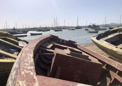 Fischerboote in Palmeira