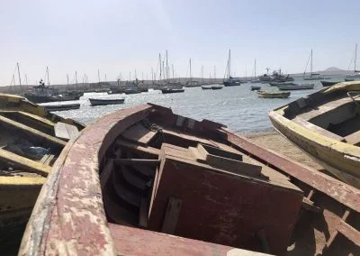 Fischerboote in Palmeira